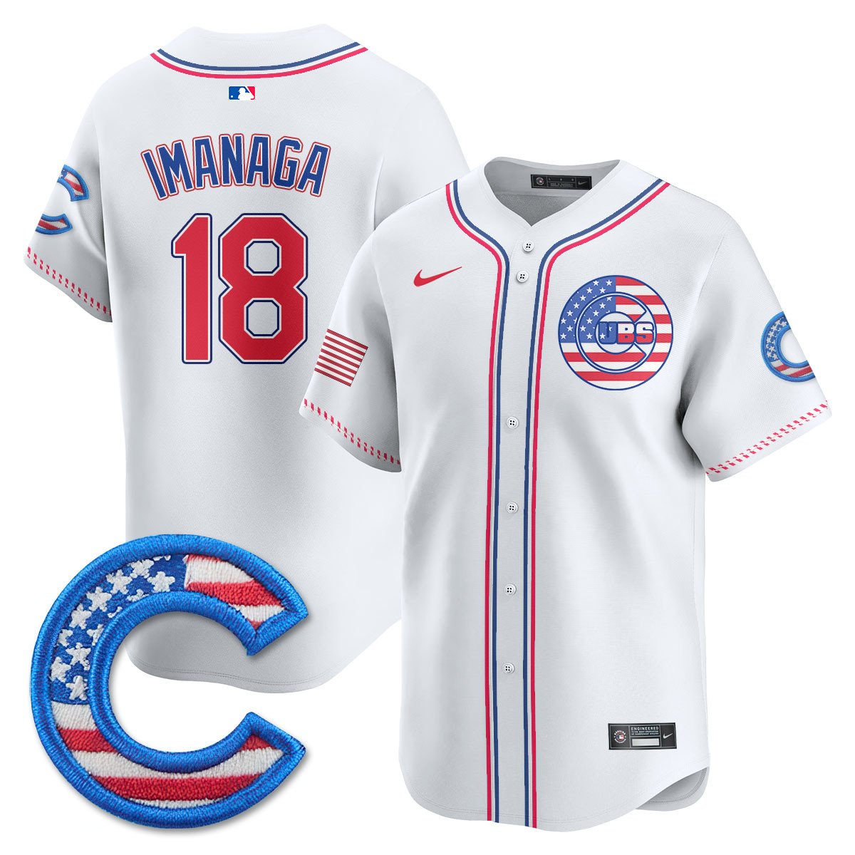 CHC 2025 Fourth of July Jersey - Stitched