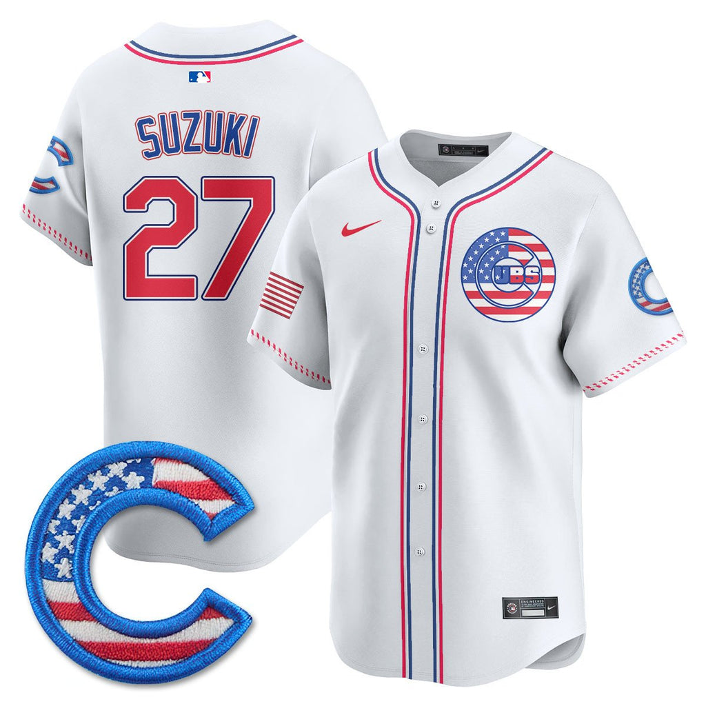 CHC 2025 Fourth of July Jersey - Stitched