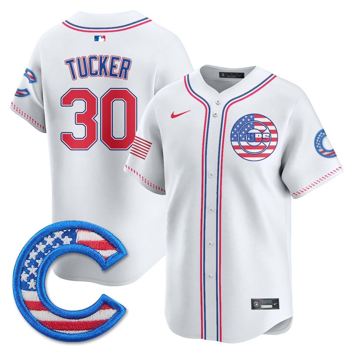 CHC 2025 Fourth of July Jersey - Stitched