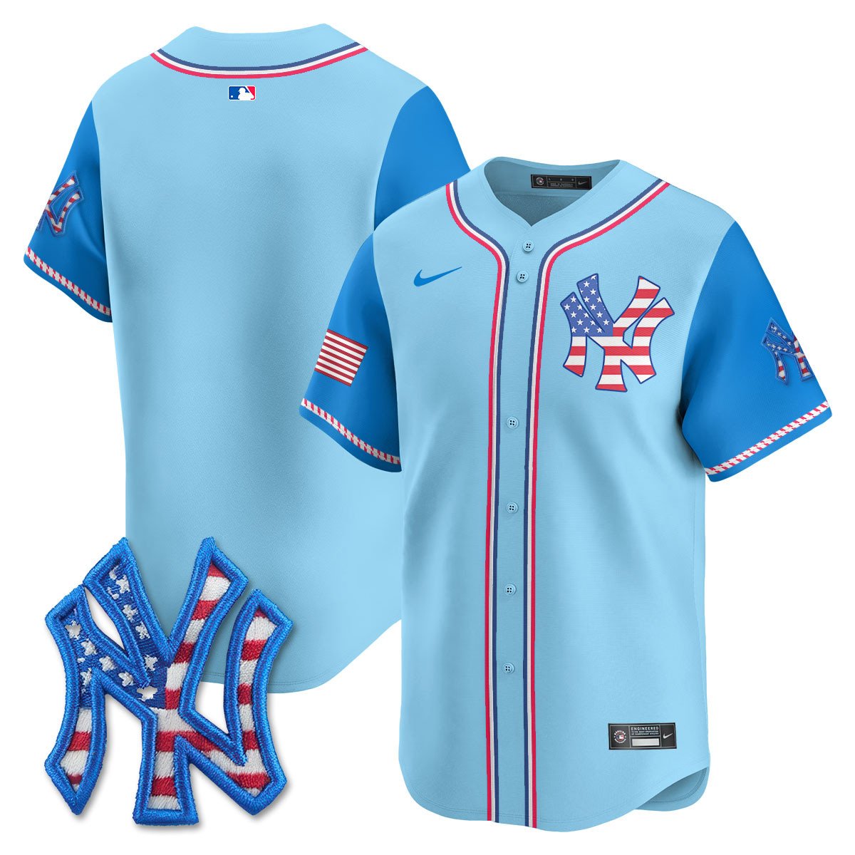 NYY 2026 Fourth of July Jersey - Stitched