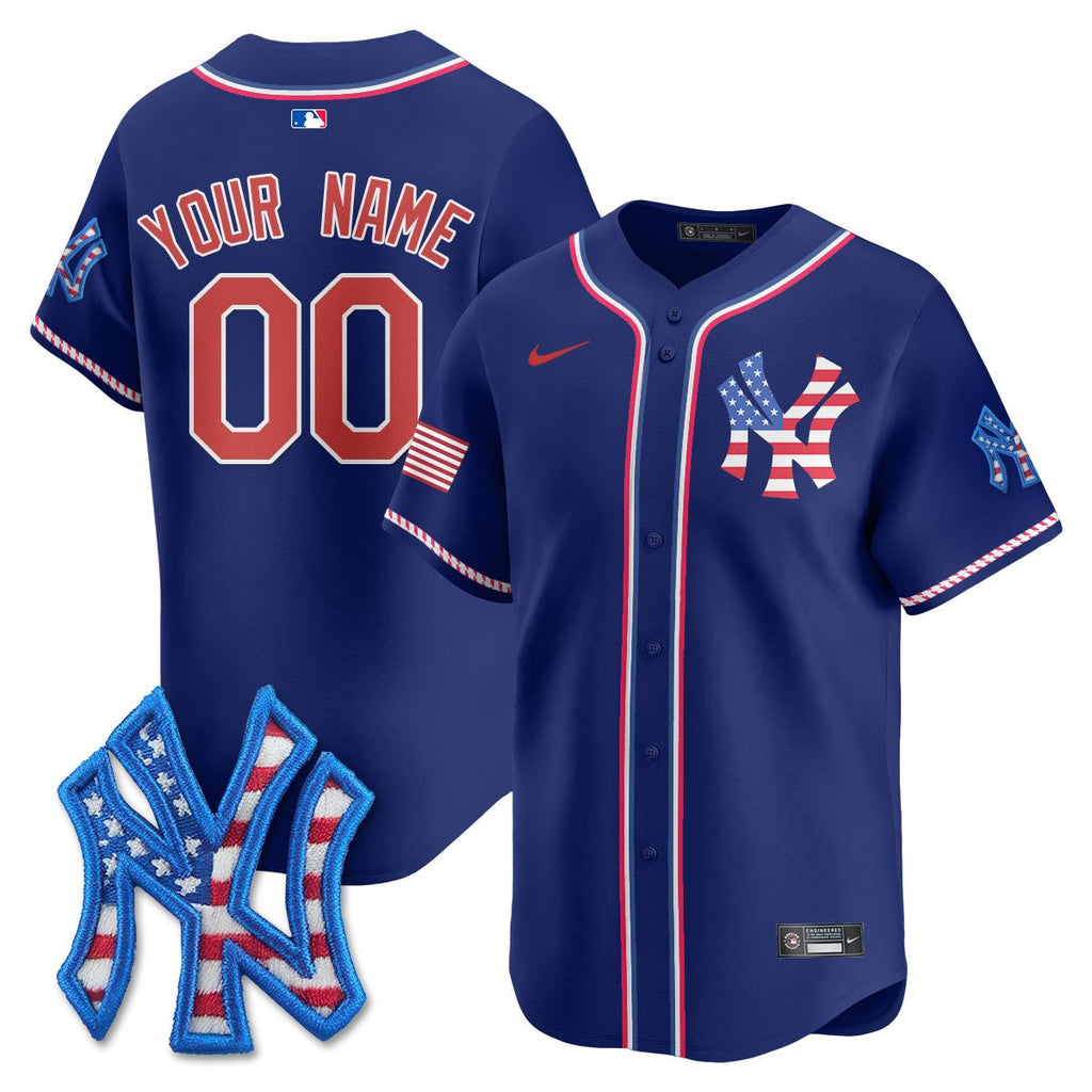 NYY 2026 Fourth of July Jersey - Stitched