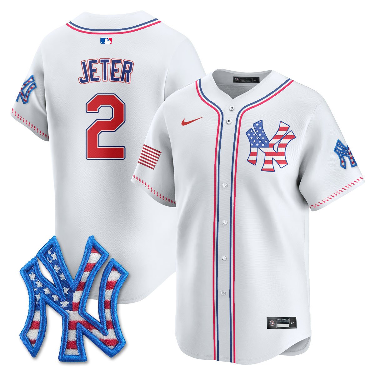 NYY 2026 Fourth of July Jersey - Stitched