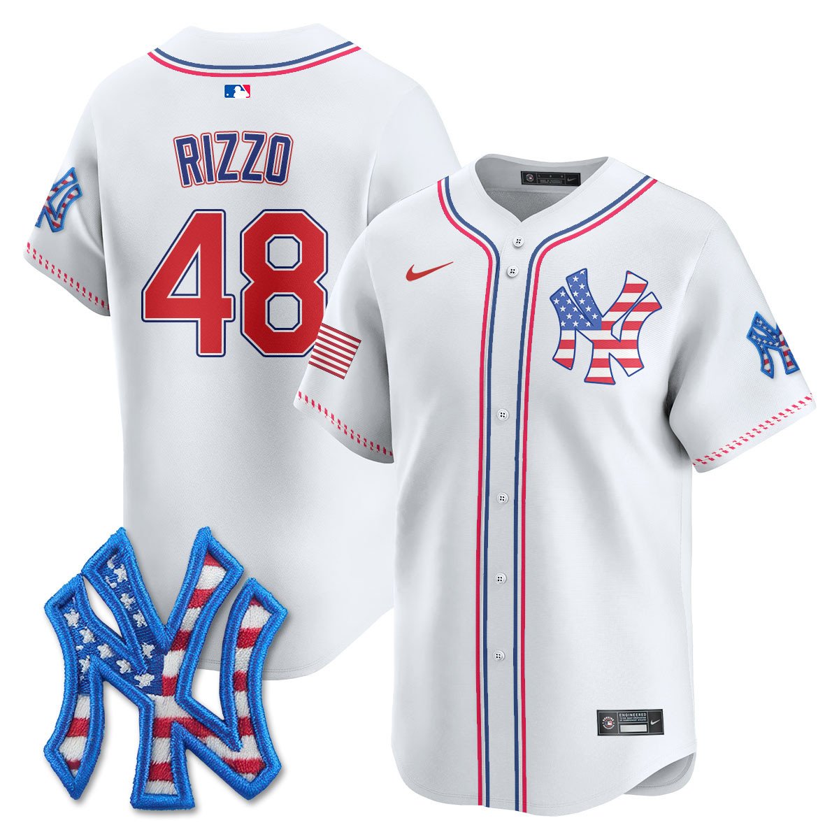 NYY 2026 Fourth of July Jersey - Stitched
