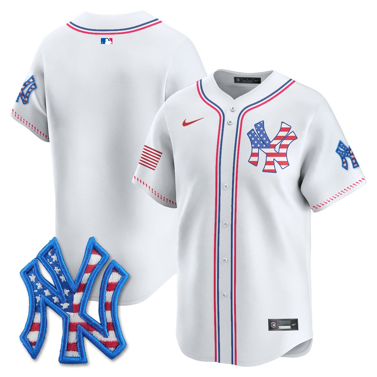 NYY 2026 Fourth of July Jersey - Stitched