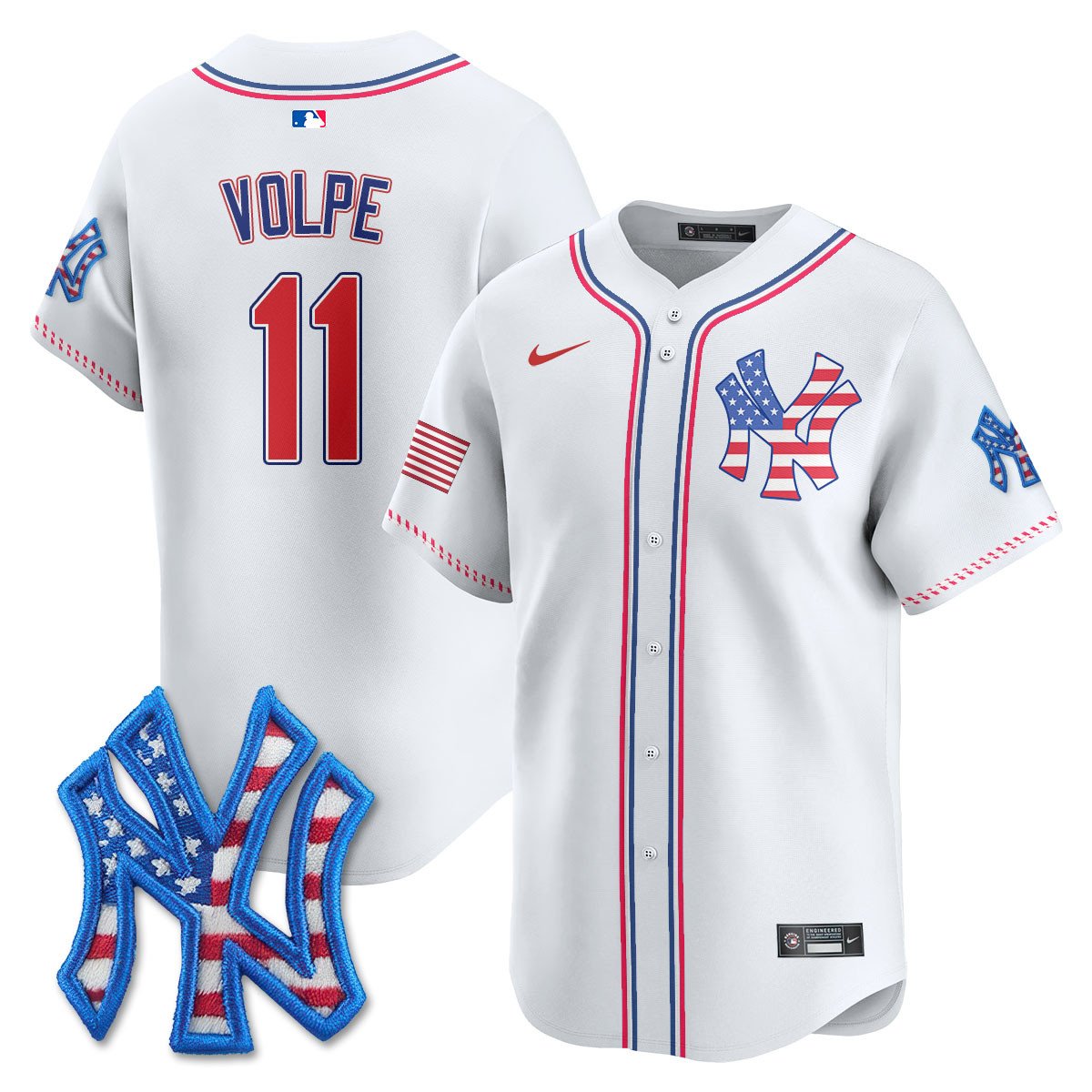 NYY 2026 Fourth of July Jersey - Stitched