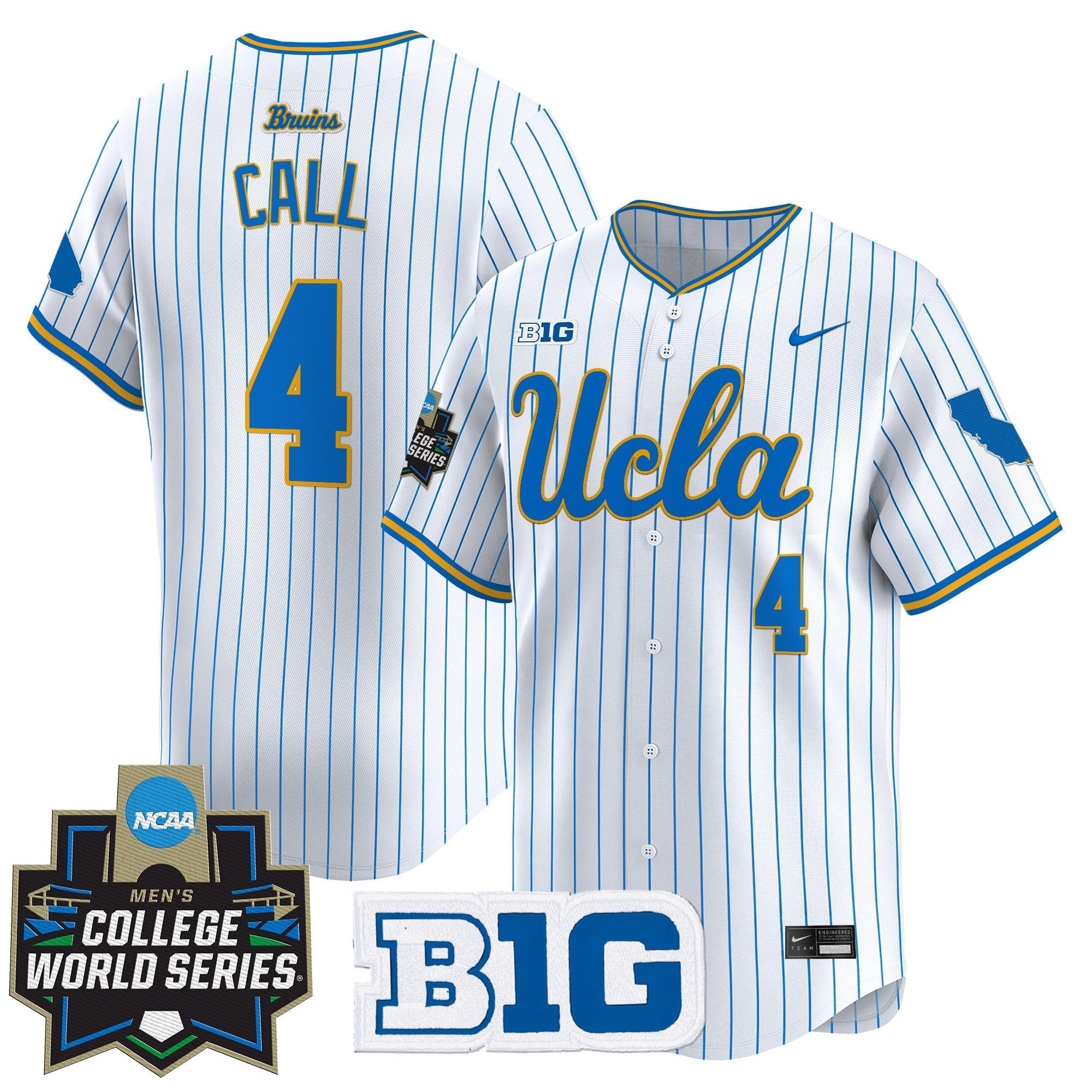UCLA 2025 World Series Vapor Premier Limited Jersey - Stitched