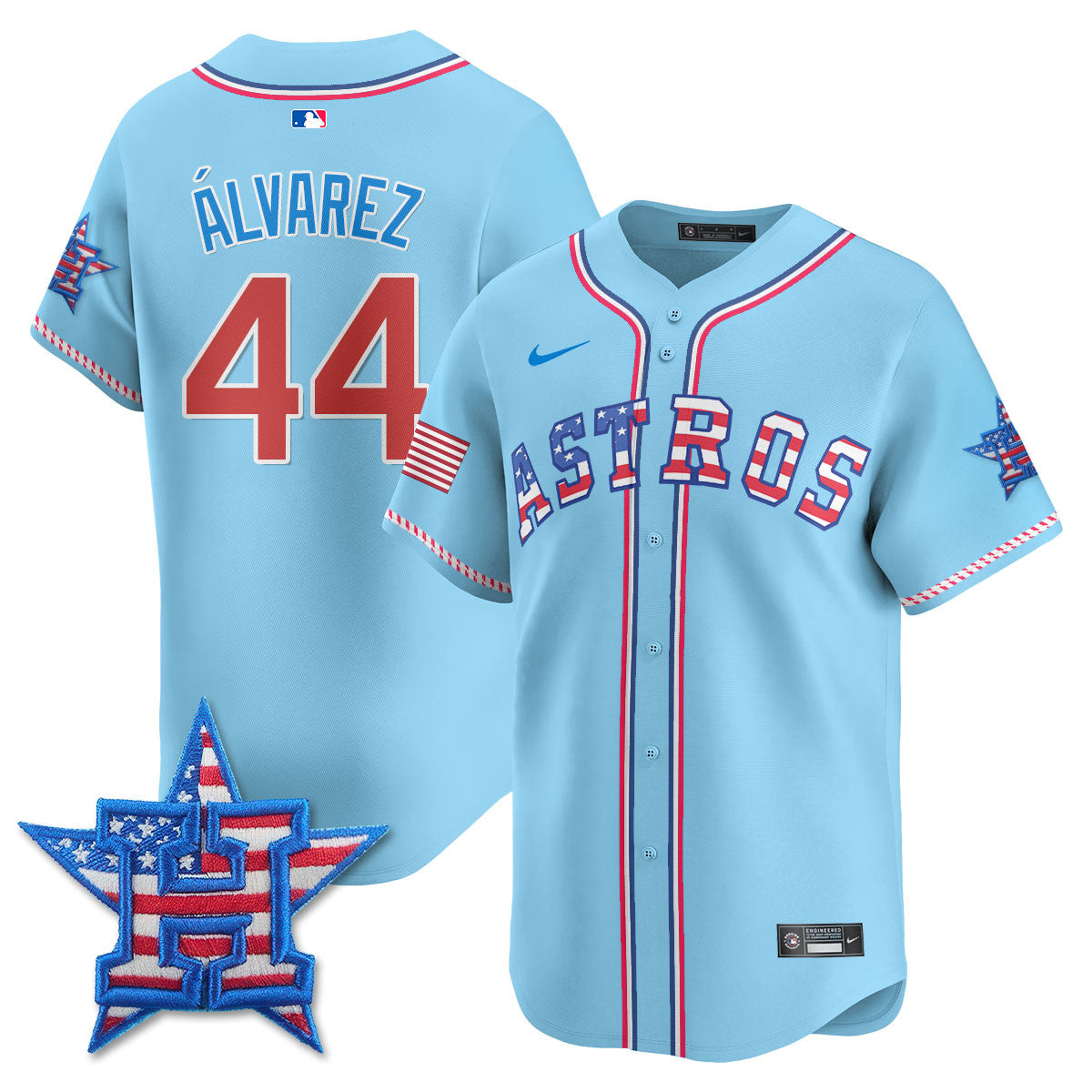 HOU 2025 Fourth of July Jersey - Stitched