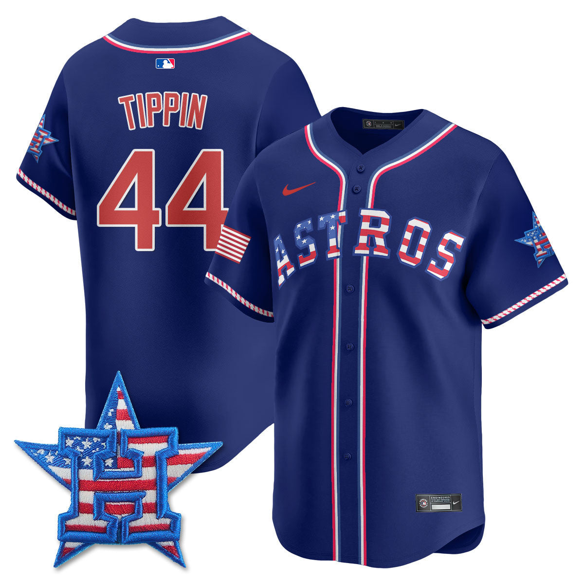 HOU 2025 Fourth of July Jersey - Stitched