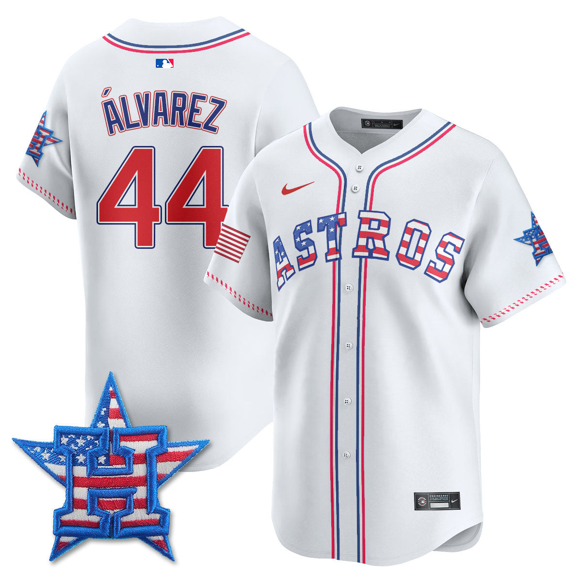 HOU 2025 Fourth of July Jersey - Stitched