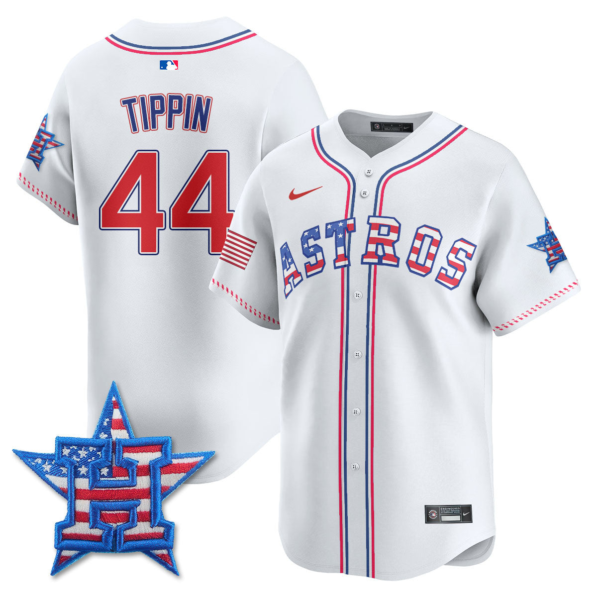 HOU 2025 Fourth of July Jersey - Stitched