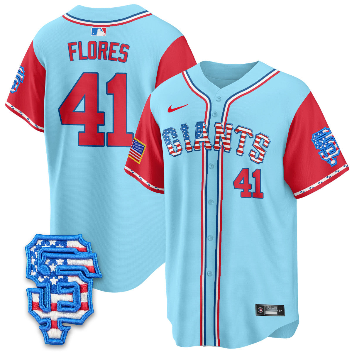 SF 2025 Fourth of July Jersey - Stitched