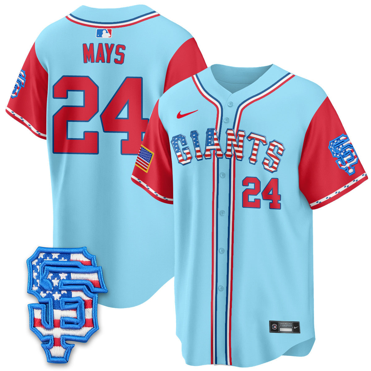 SF 2025 Fourth of July Jersey - Stitched