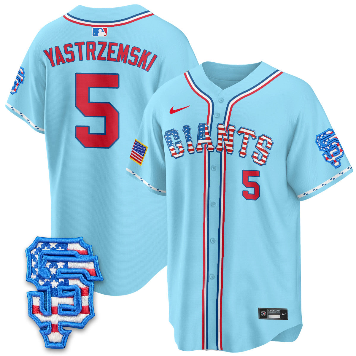 SF 2025 Fourth of July Jersey - Stitched