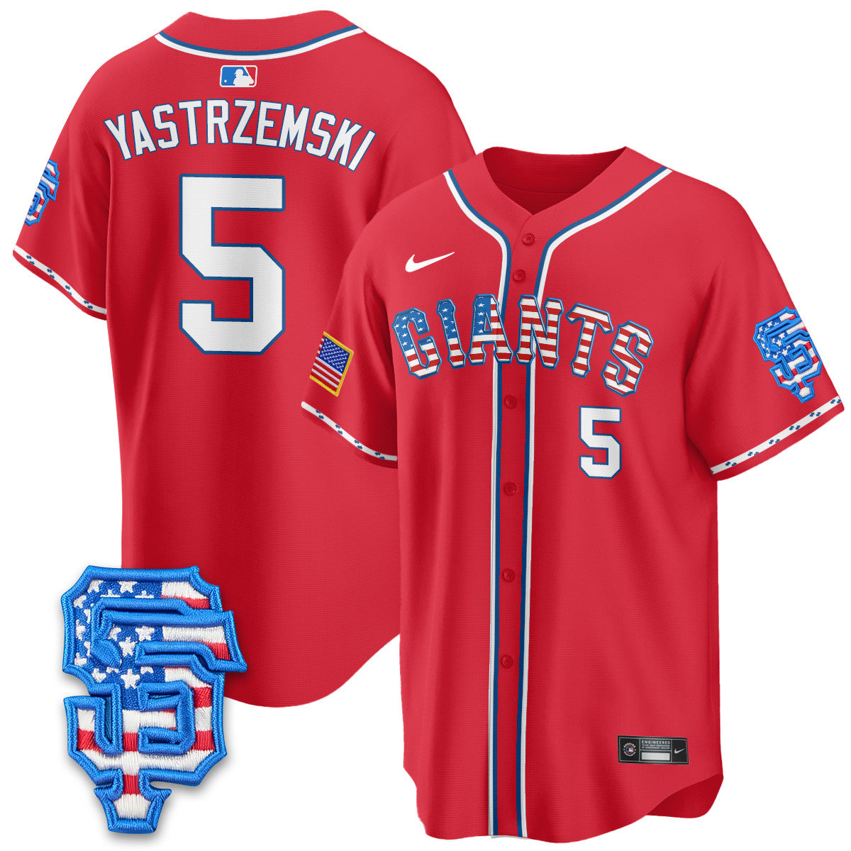 SF 2025 Fourth of July Jersey - Stitched