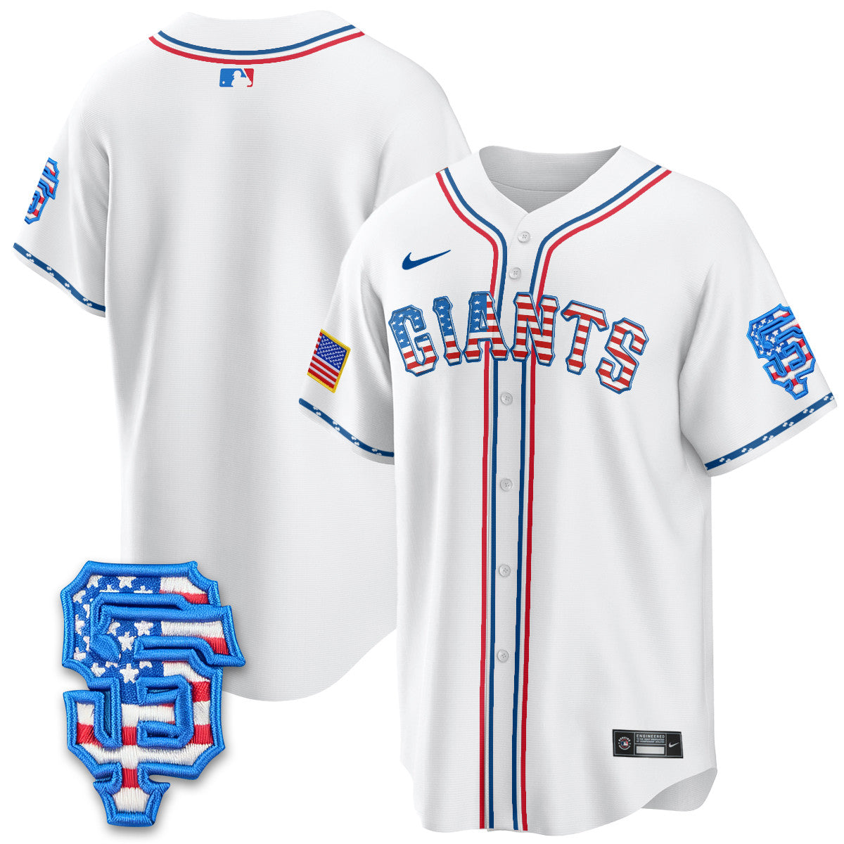 SF 2025 Fourth of July Jersey - Stitched