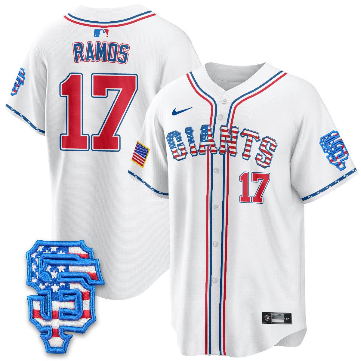 SF 2025 Fourth of July Jersey - Stitched