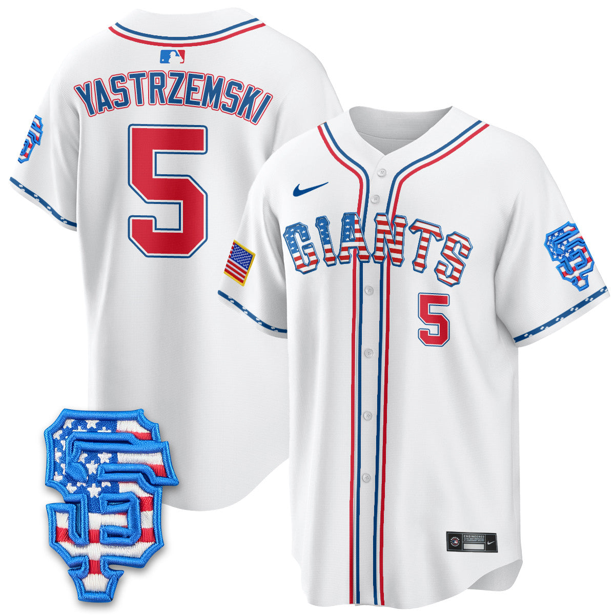 SF 2025 Fourth of July Jersey - Stitched