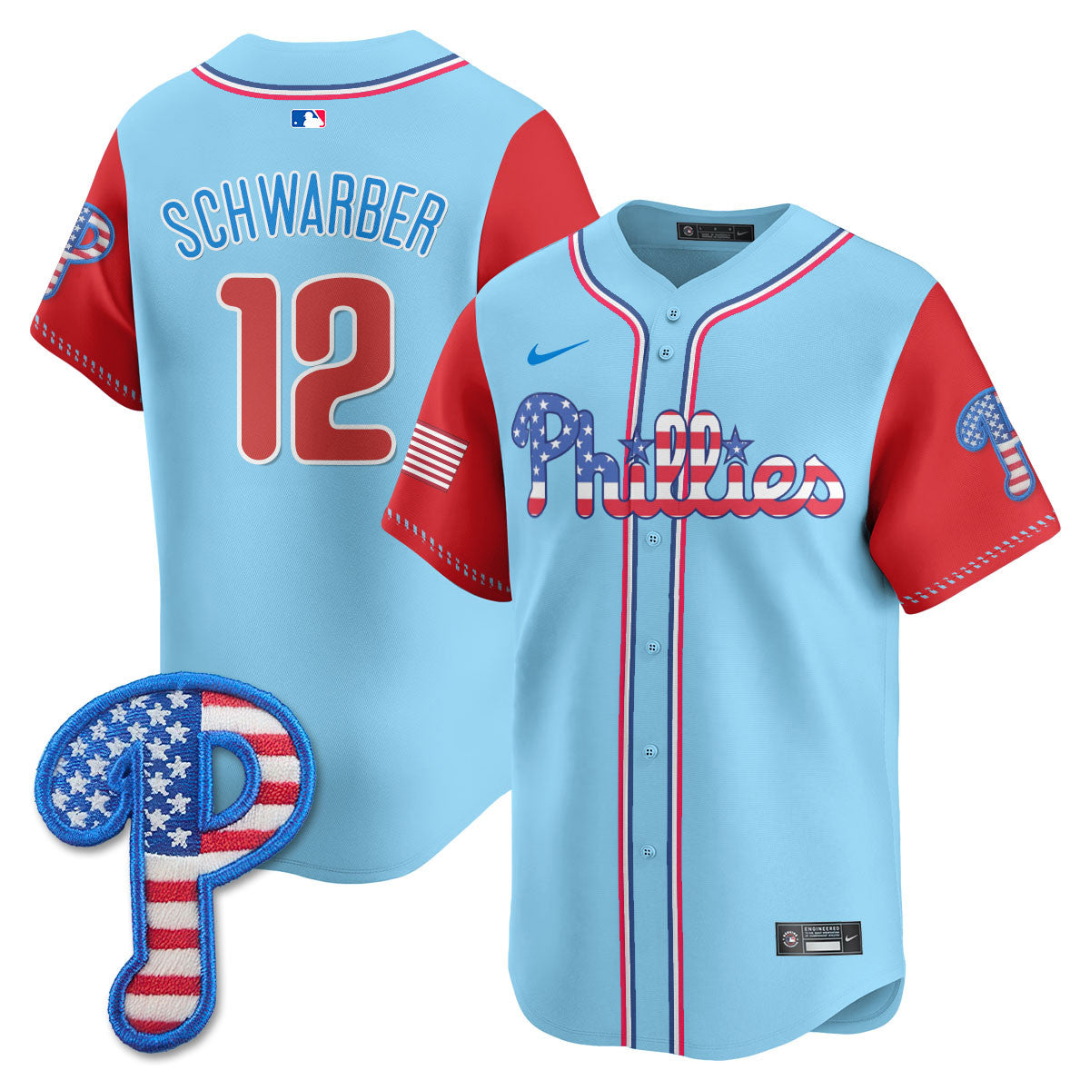 PHI 2025 Fourth of July Jersey - Stitched