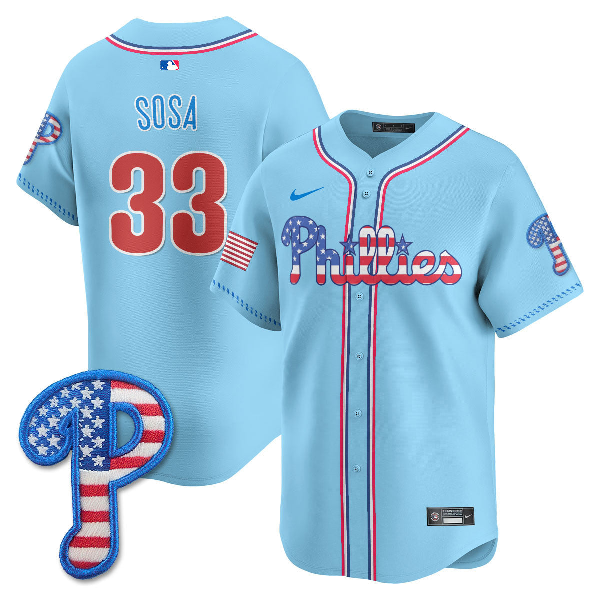 PHI 2025 Fourth of July Jersey - Stitched