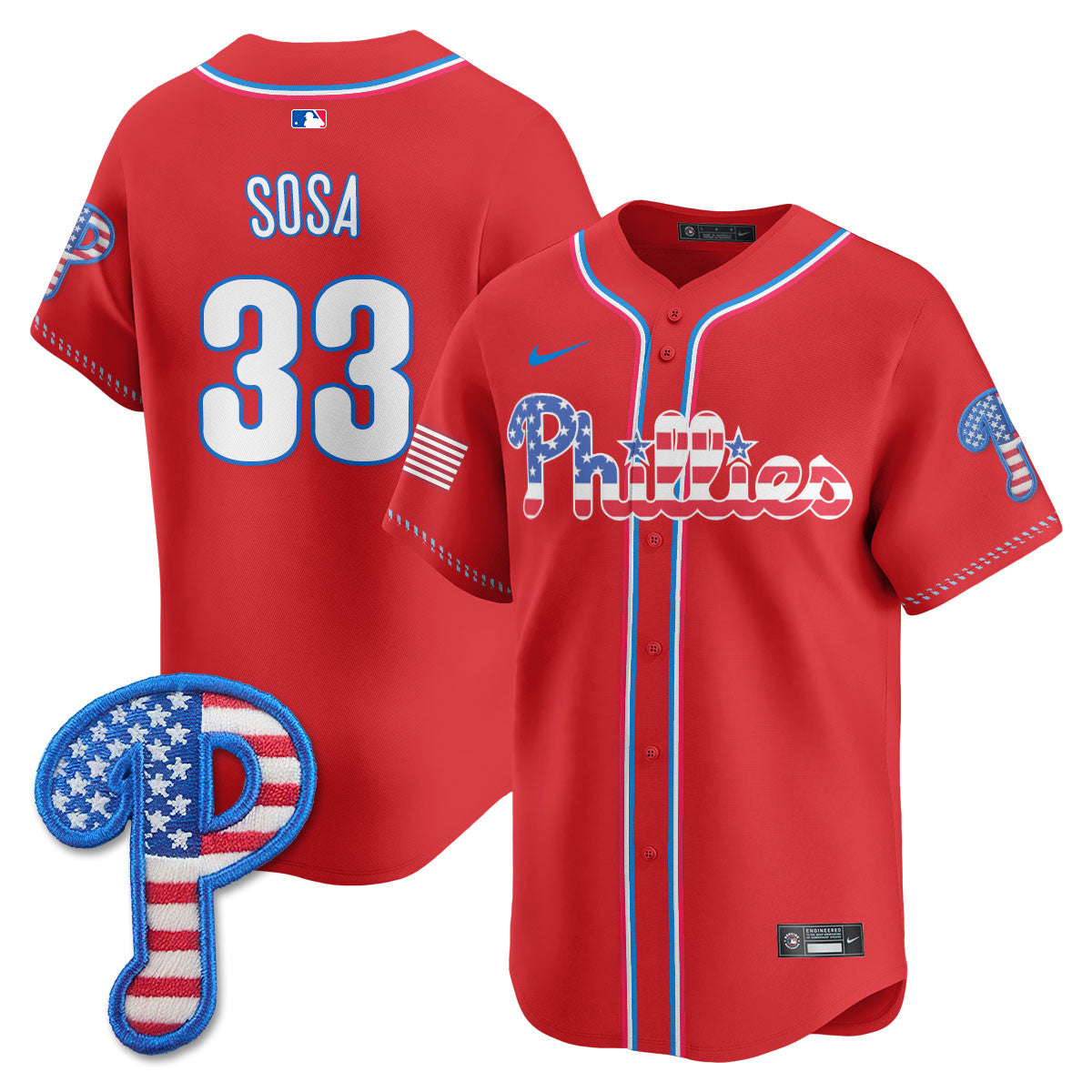 PHI 2025 Fourth of July Jersey - Stitched