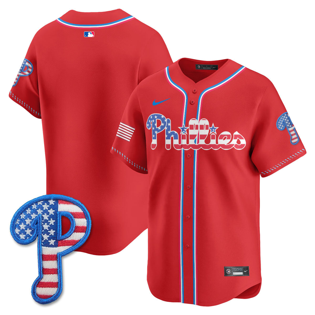PHI 2025 Fourth of July Jersey - Stitched