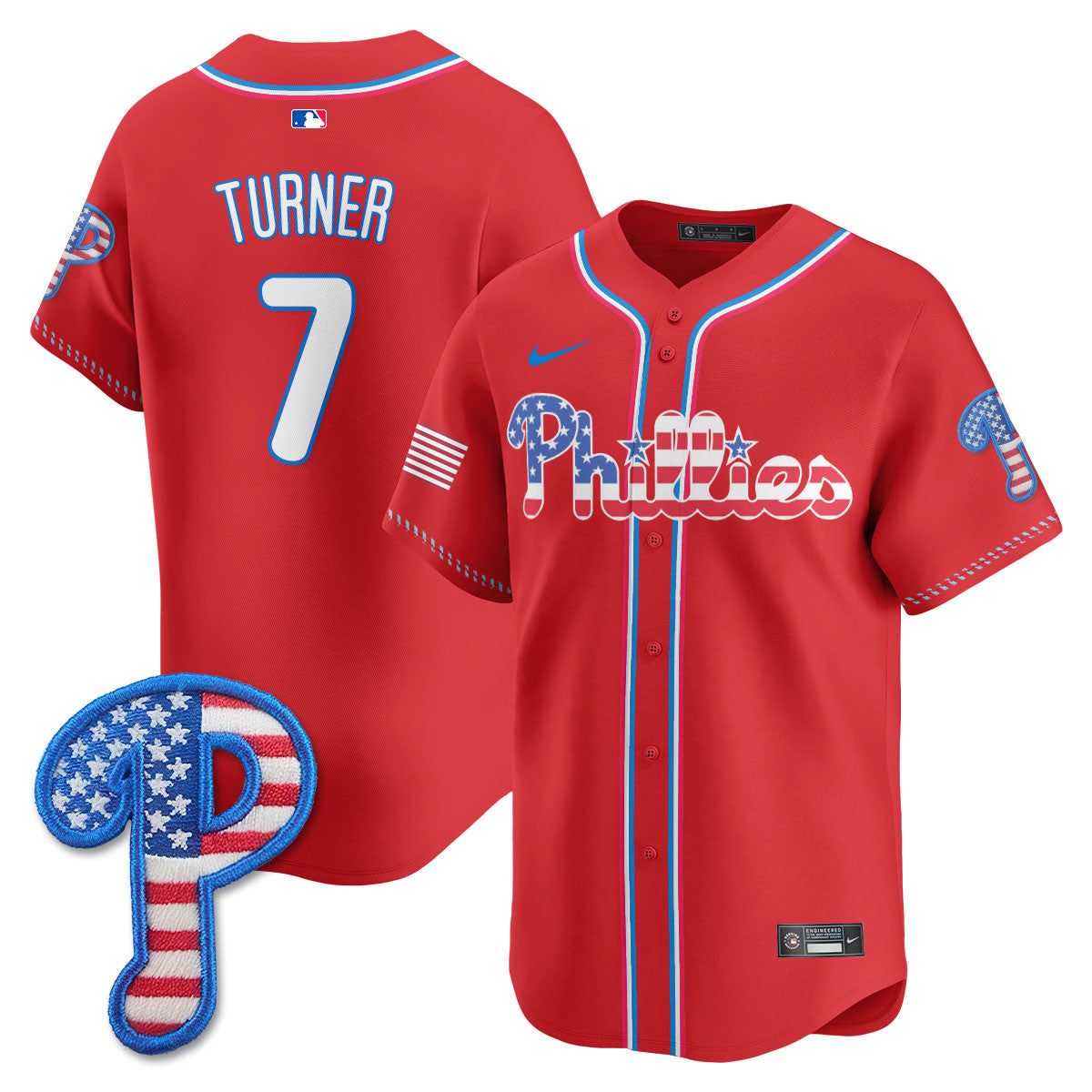 PHI 2025 Fourth of July Jersey - Stitched