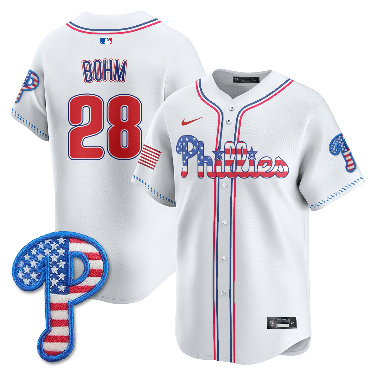 PHI 2025 Fourth of July Jersey - Stitched
