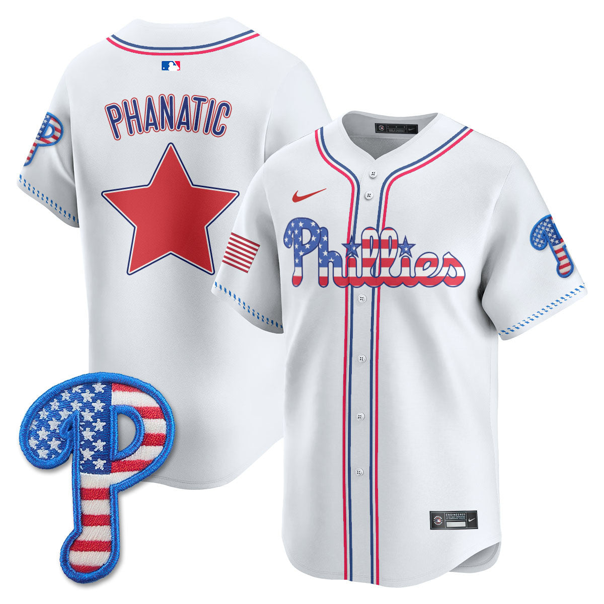 PHI 2025 Fourth of July Jersey - Stitched