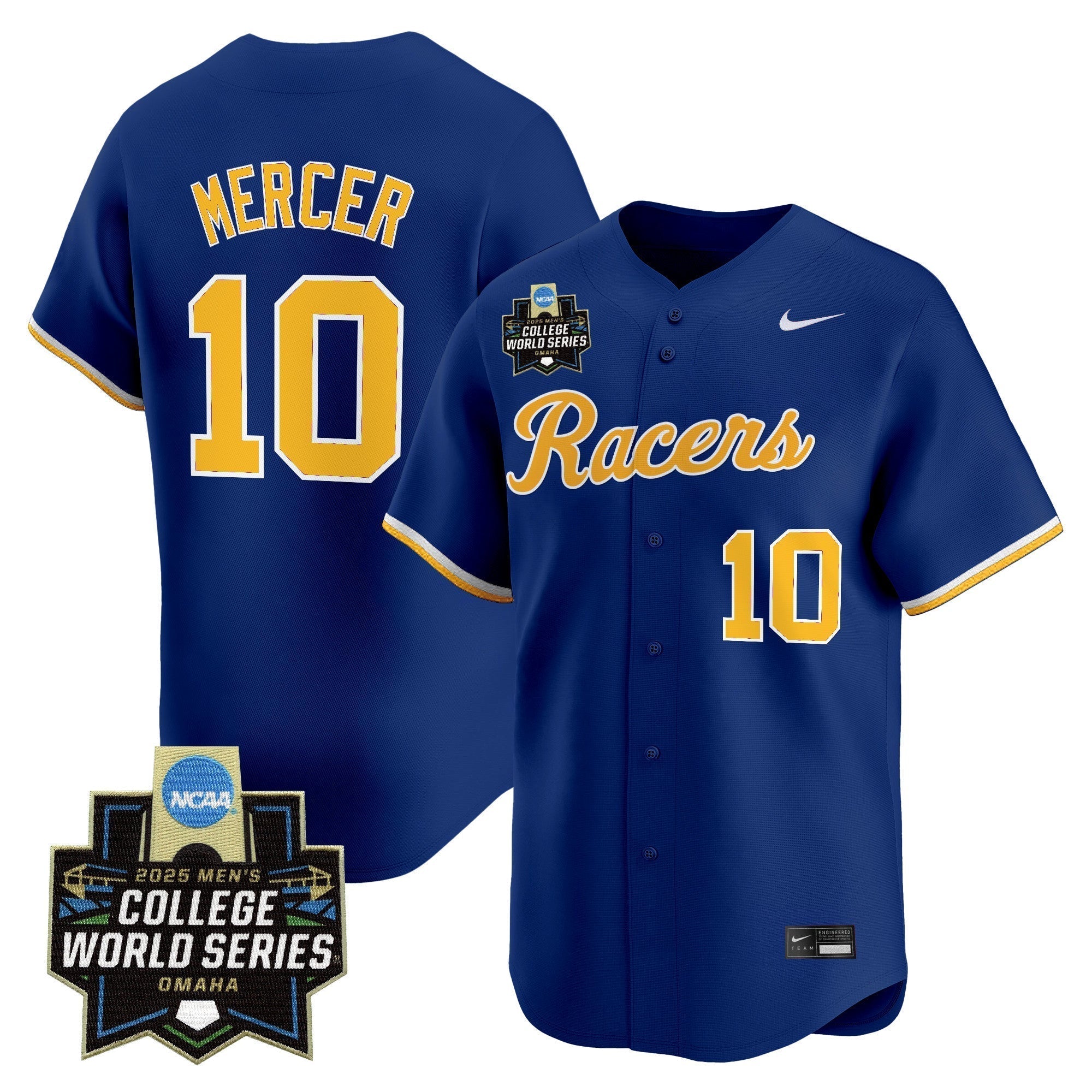 Murray State Racers 2025 World Series Vapor Premier Limited Jersey - Stitched