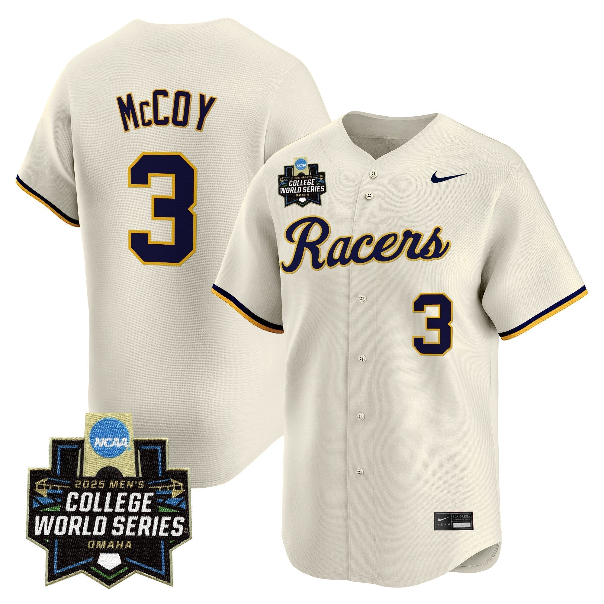 Murray State Racers 2025 World Series Vapor Premier Limited Jersey - Stitched