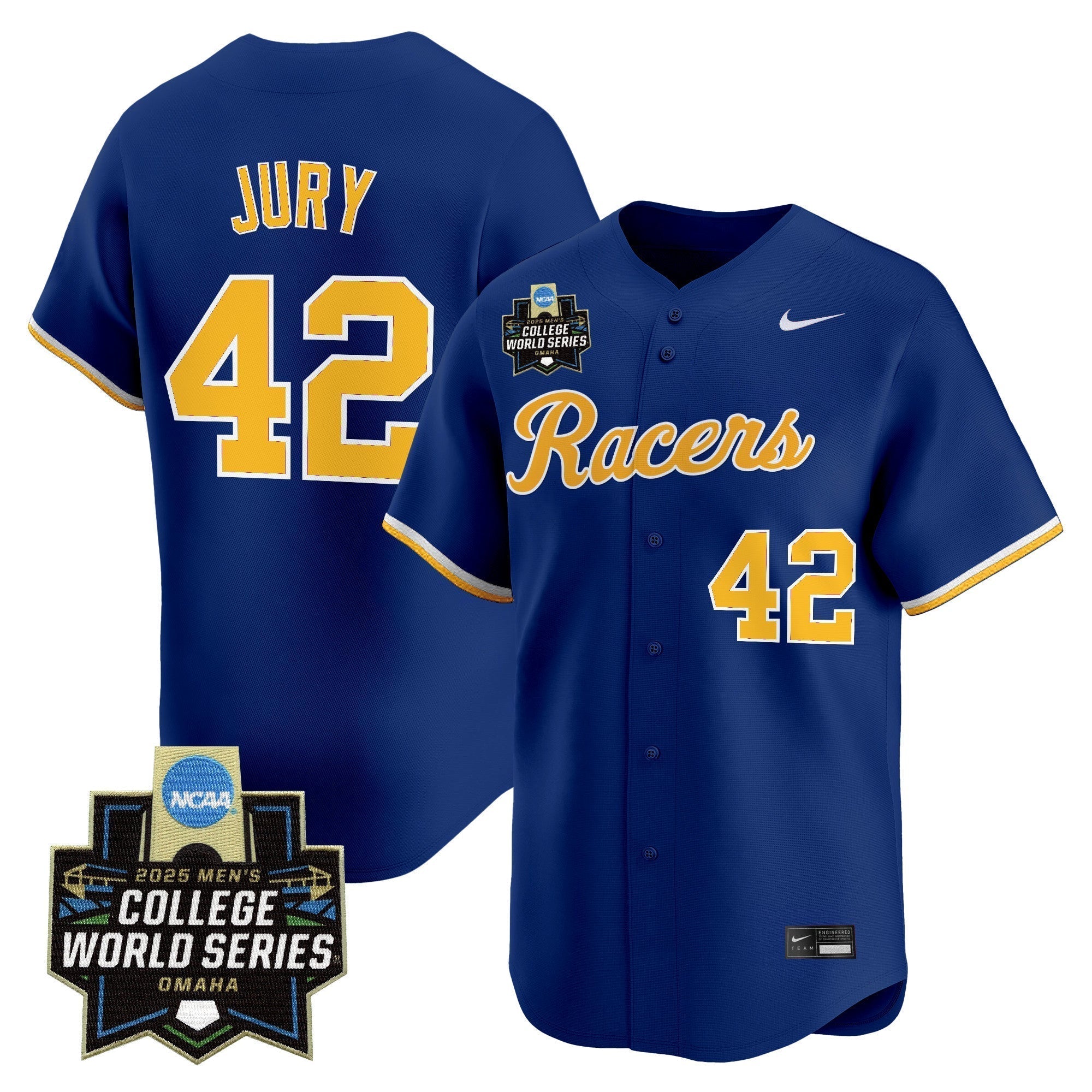 Murray State Racers 2025 World Series Vapor Premier Limited Jersey - Stitched