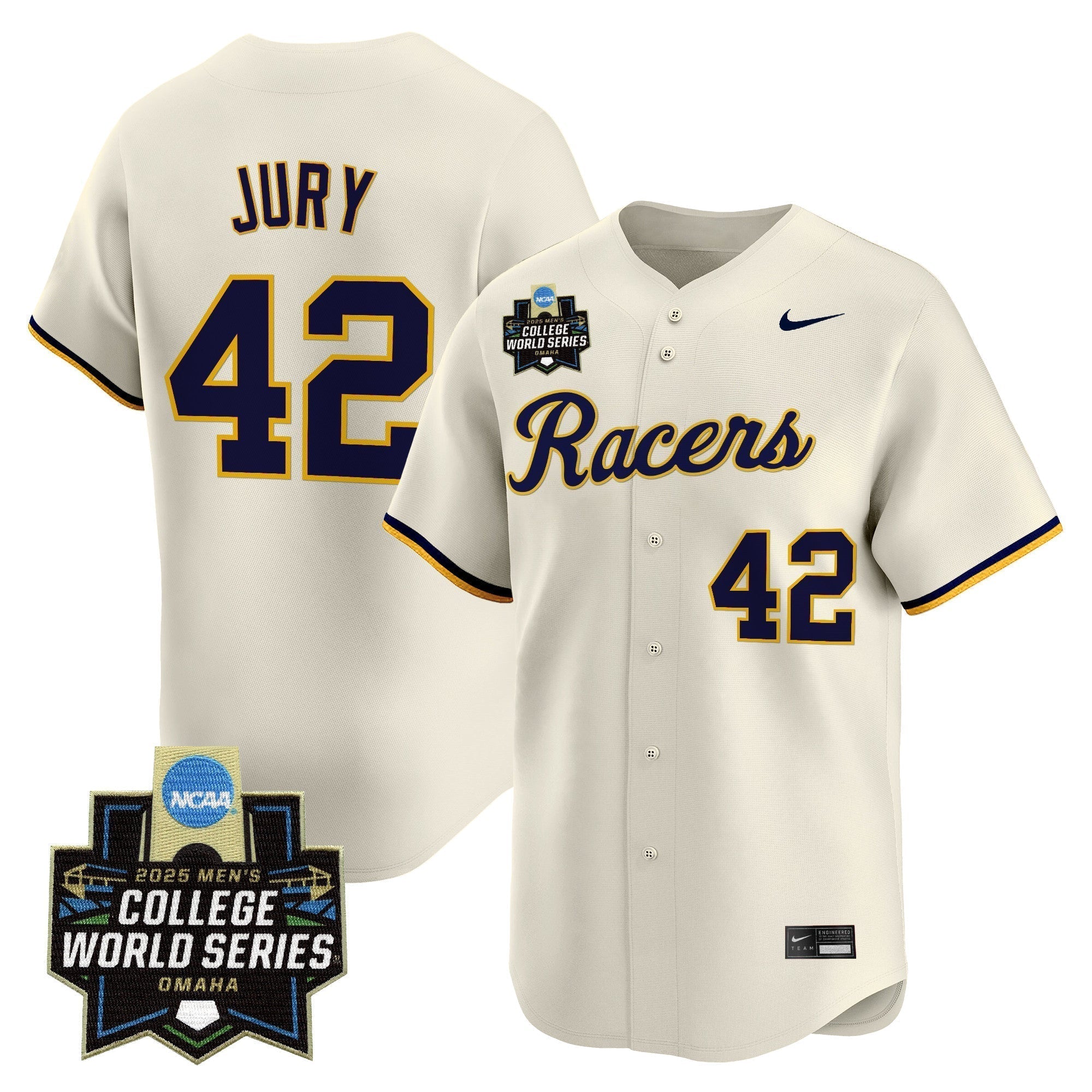 Murray State Racers 2025 World Series Vapor Premier Limited Jersey - Stitched