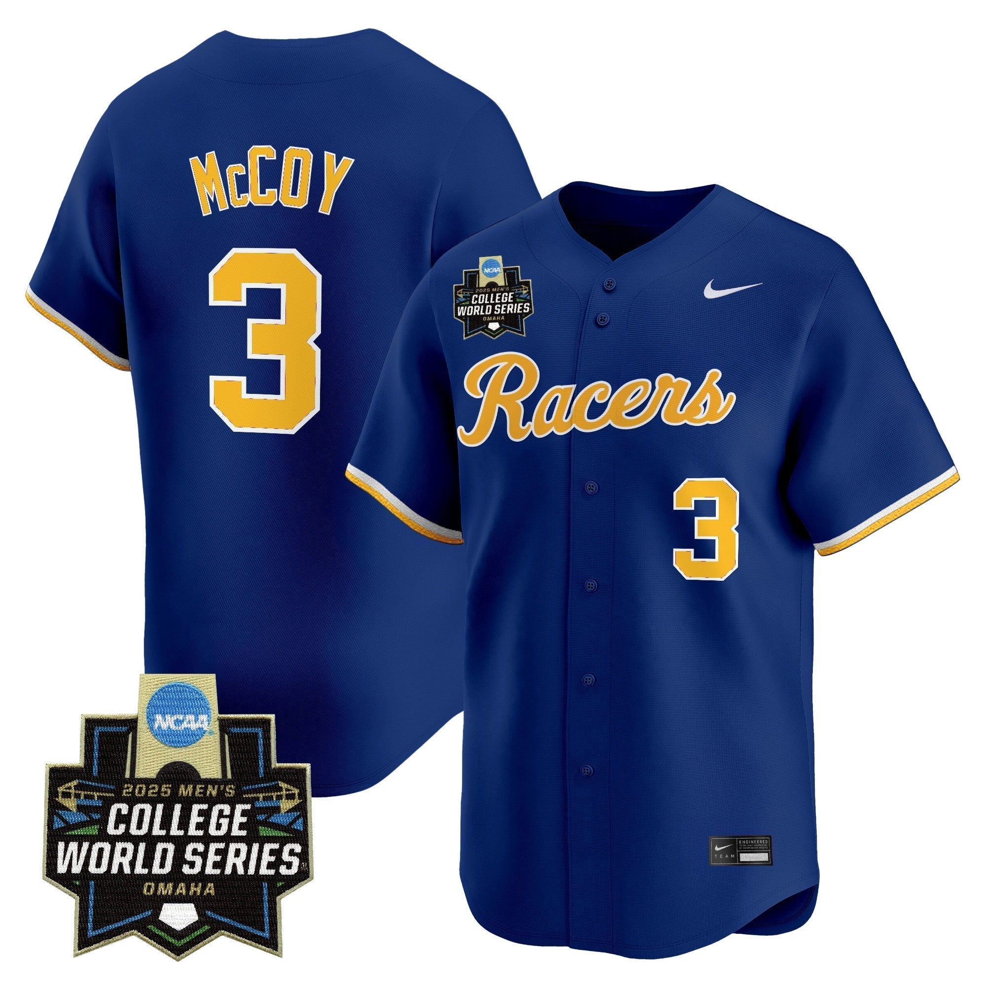 Murray State Racers 2025 World Series Vapor Premier Limited Jersey - Stitched