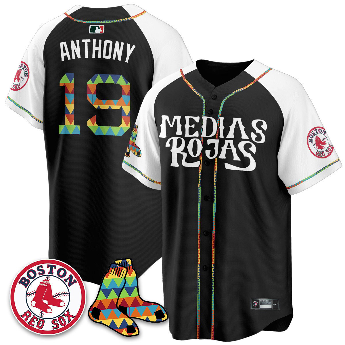 BOS "Medias Rojas" Limited Jersey - Stitched