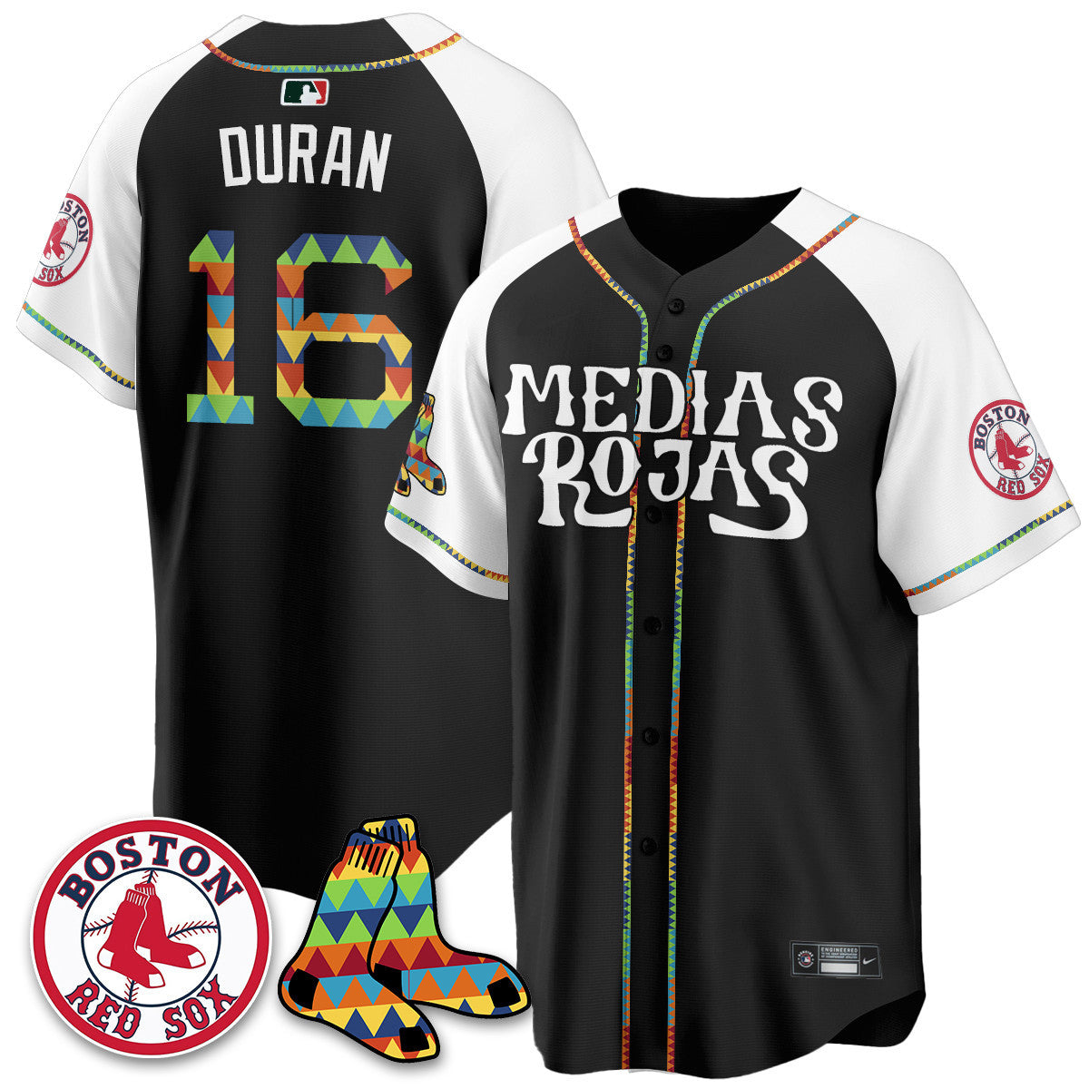 BOS "Medias Rojas" Limited Jersey - Stitched