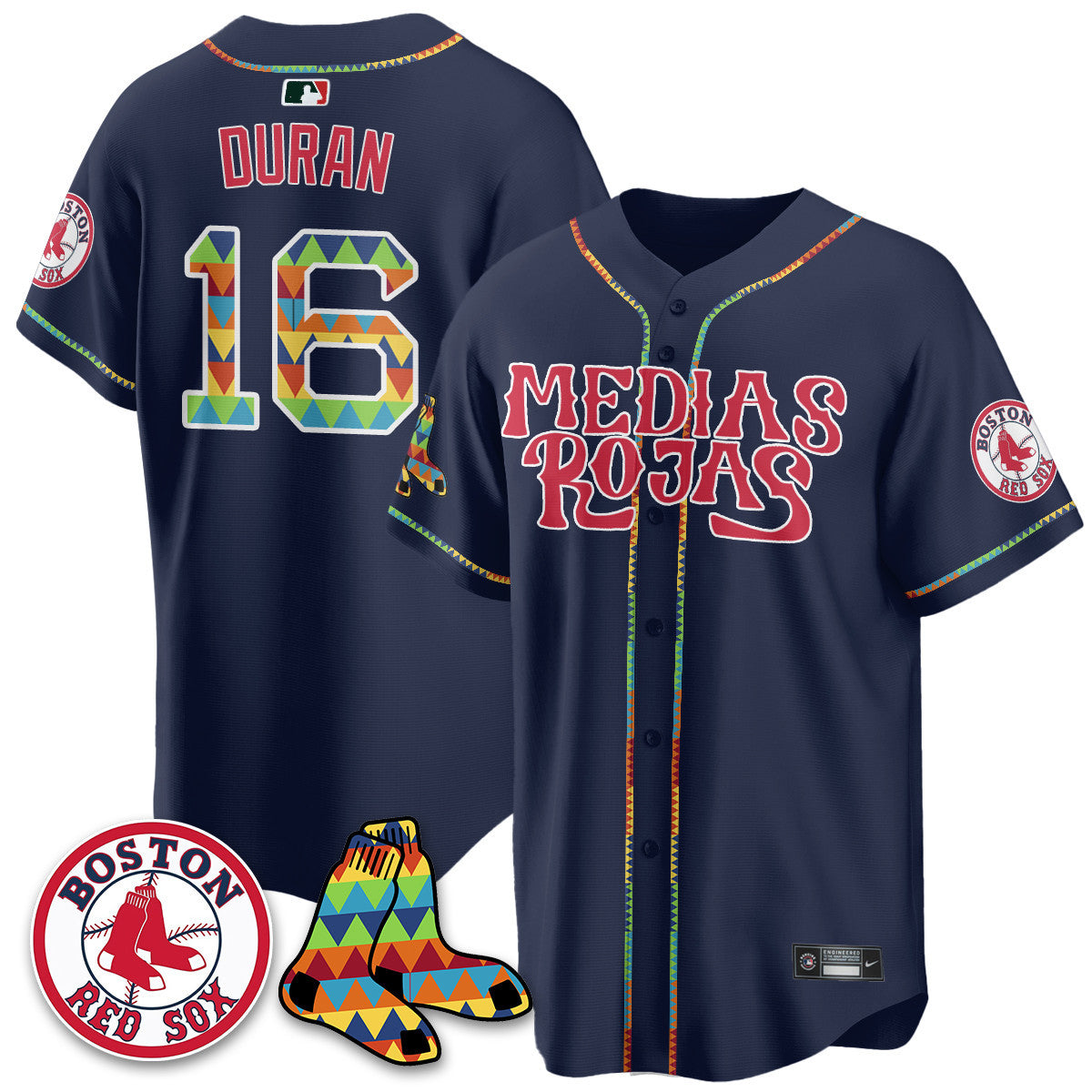 BOS "Medias Rojas" Limited Jersey - Stitched