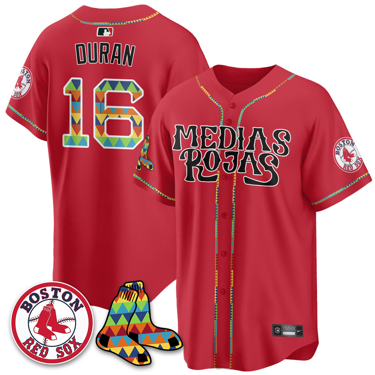 BOS "Medias Rojas" Limited Jersey - Stitched