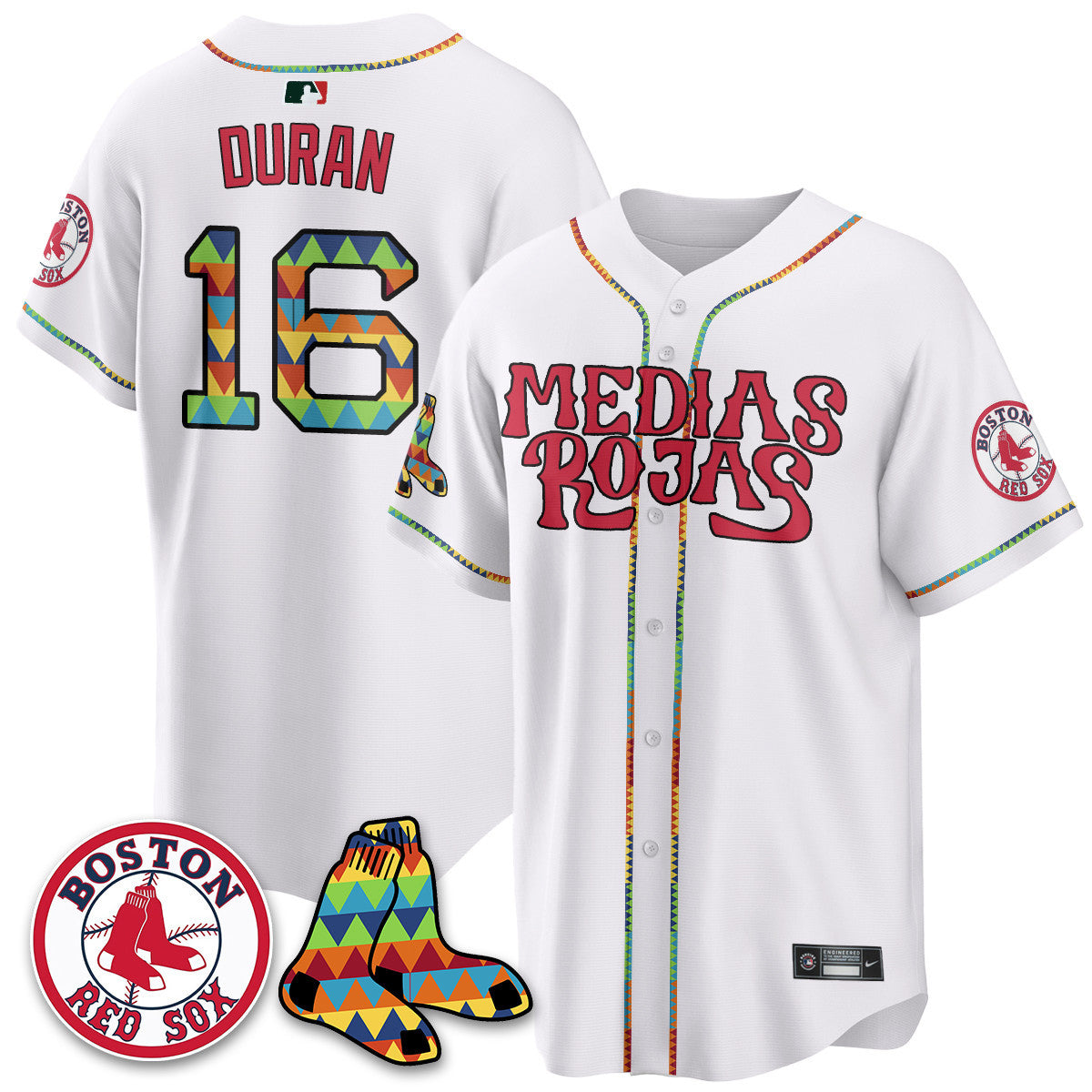 BOS "Medias Rojas" Limited Jersey - Stitched