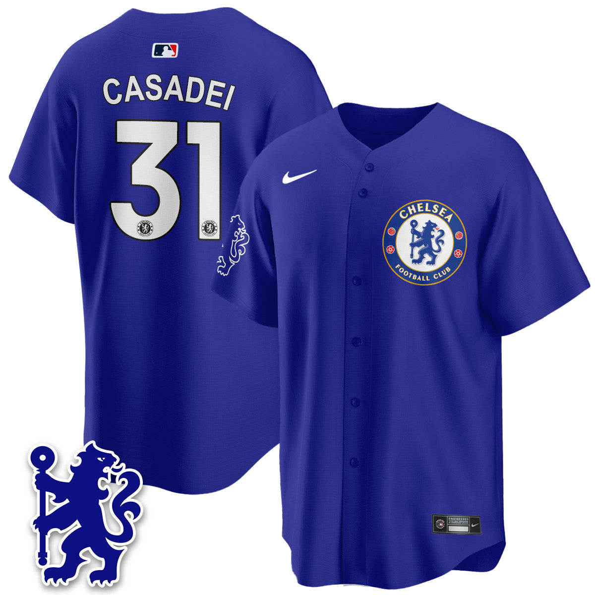 Chelsea 2025 Soccer x Baseball Limited Jersey - Stitched