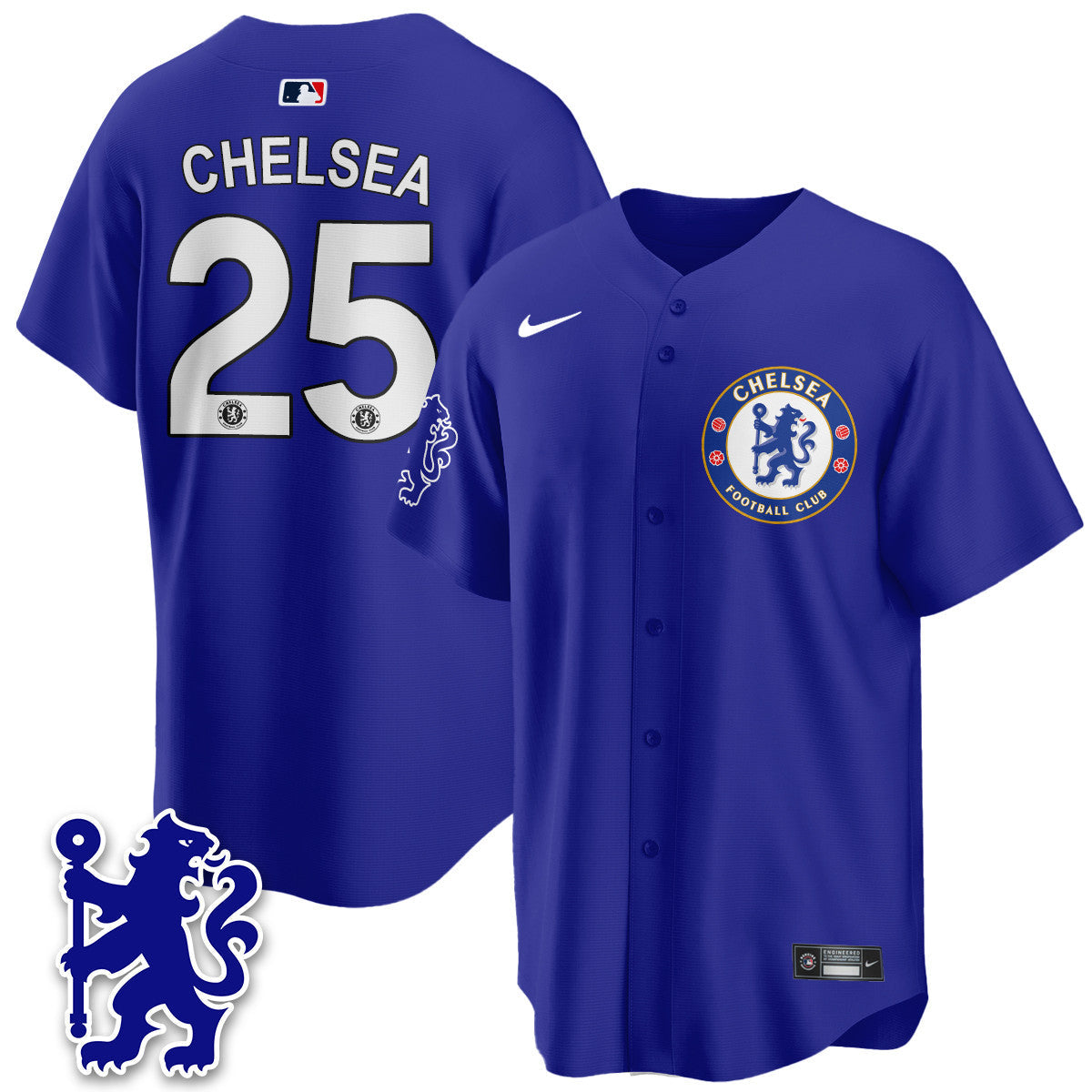 Chelsea 2025 Soccer x Baseball Limited Jersey - Stitched