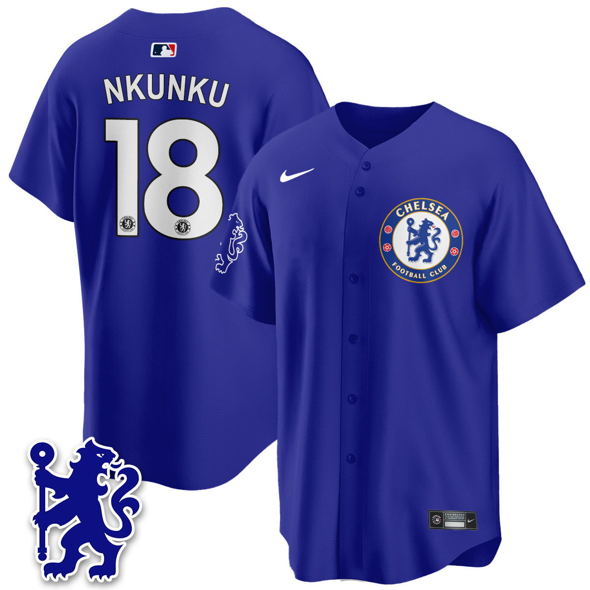 Chelsea 2025 Soccer x Baseball Limited Jersey - Stitched