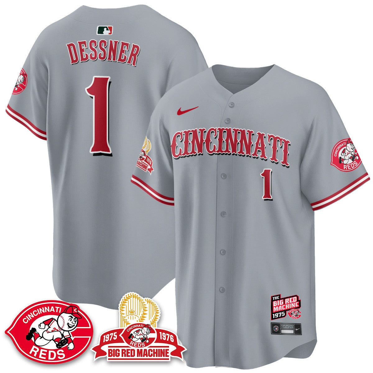 CIN Big Red Machine 50th Anniversary Jersey - Stitched