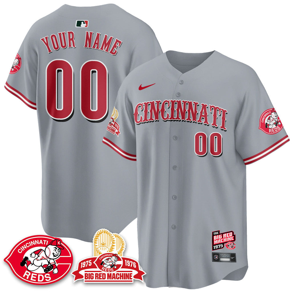 CIN Big Red Machine 50th Anniversary Jersey - Stitched