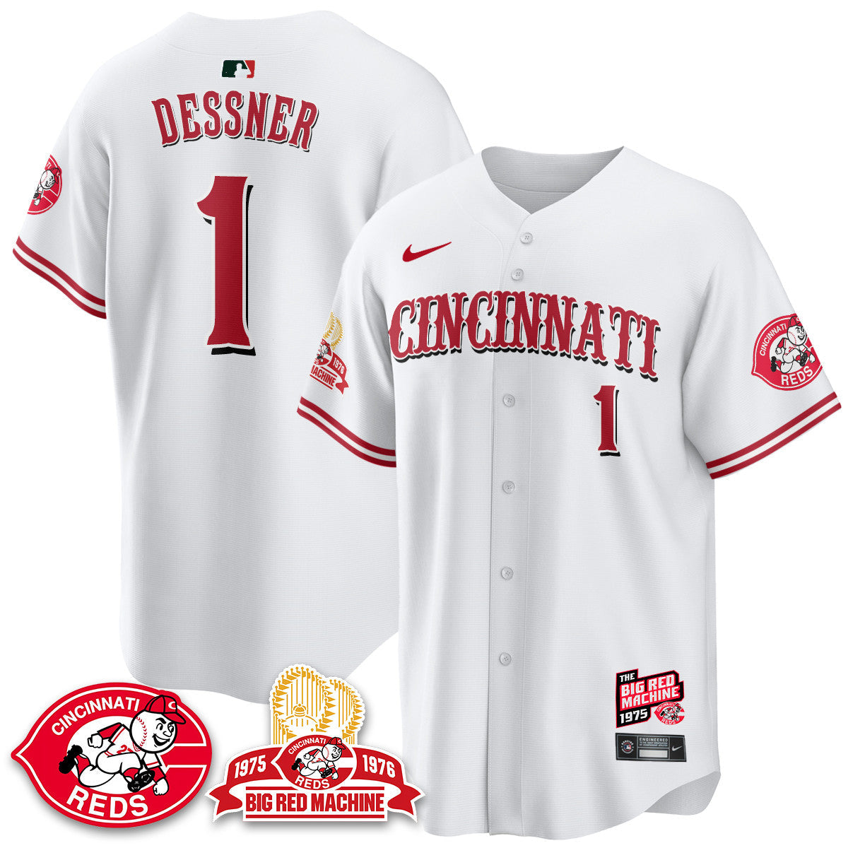 CIN Big Red Machine 50th Anniversary Jersey - Stitched
