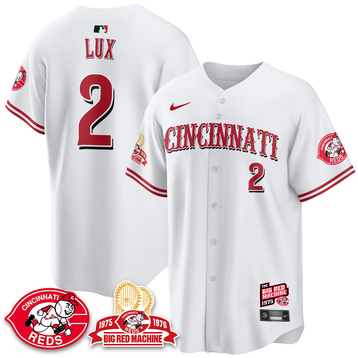 CIN Big Red Machine 50th Anniversary Jersey - Stitched