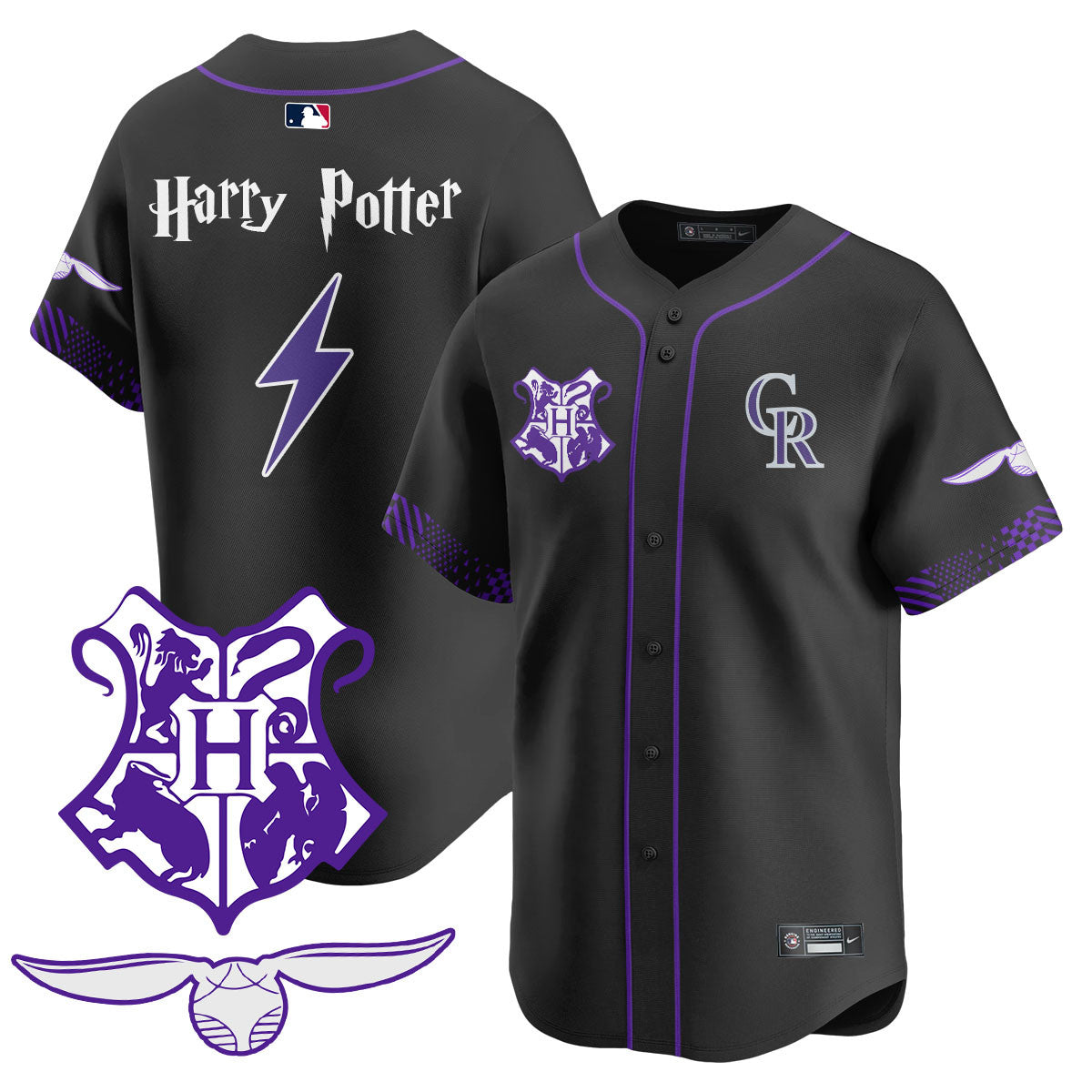 COL Harry Potter 2025 Jersey - Stitched