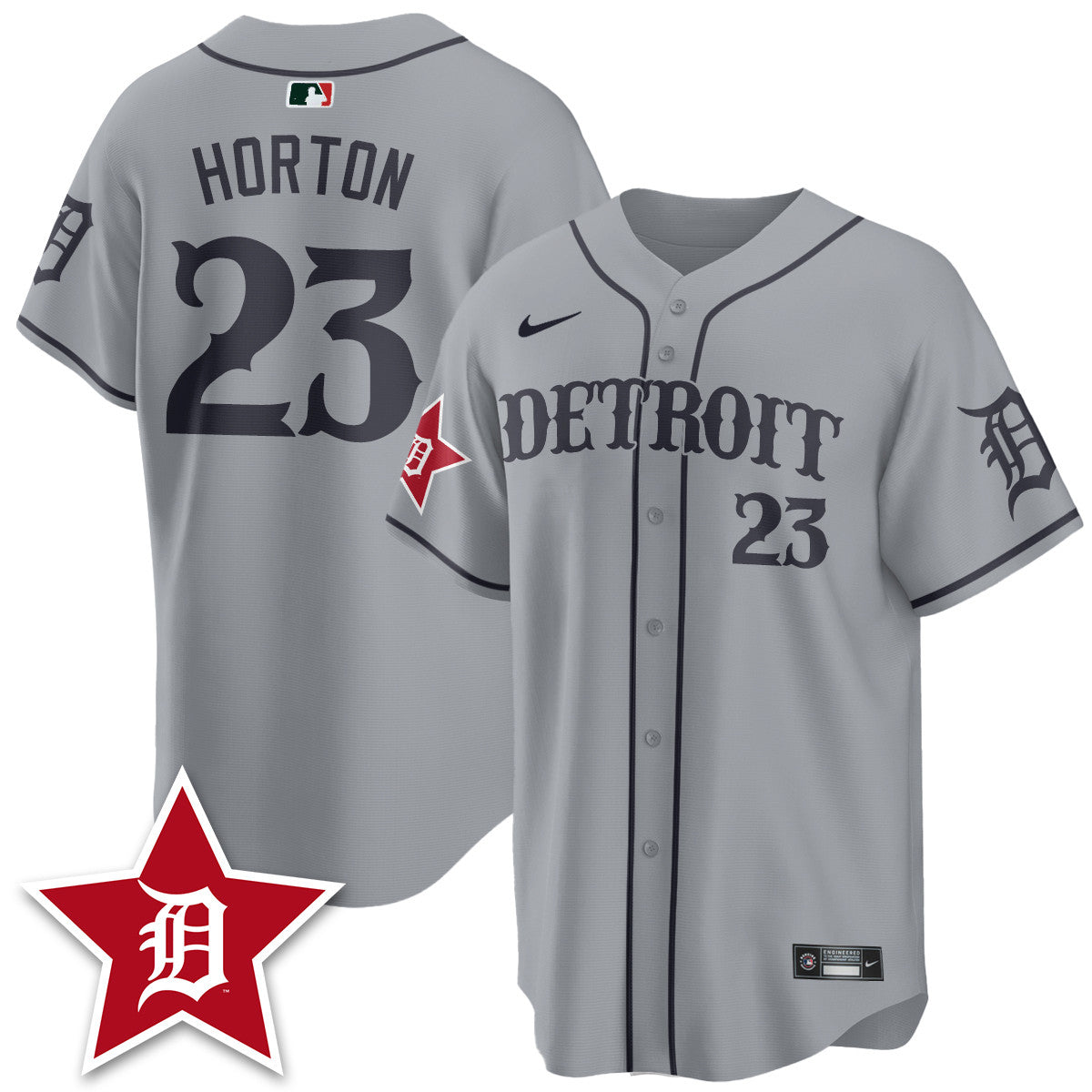 DET Black In Baseball Style Limited Jersey - Stitched