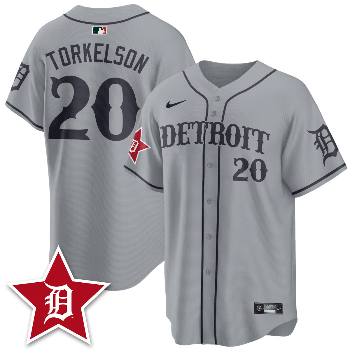 DET Black In Baseball Style Limited Jersey - Stitched