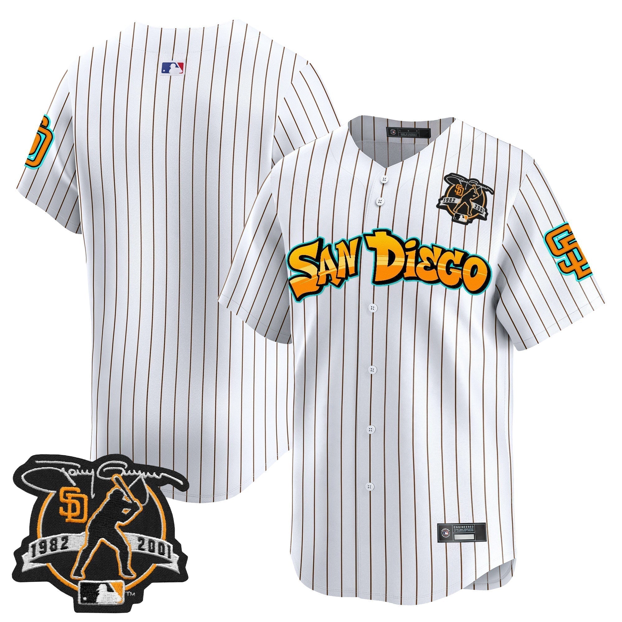 SD 'Graffiti Barrio Edition' Vapor Premier Limited Jersey - Stitched