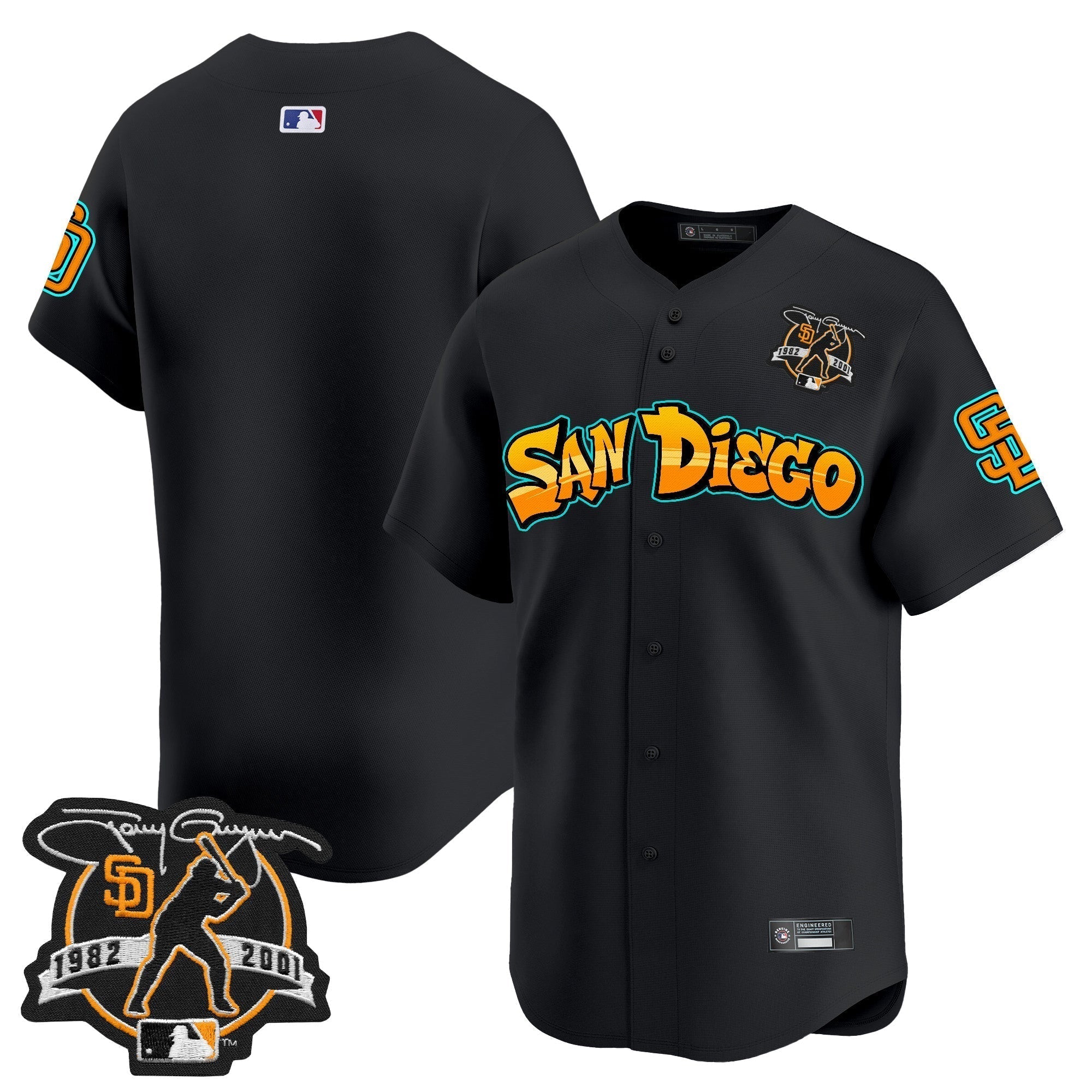 SD 'Graffiti Barrio Edition' Vapor Premier Limited Jersey - Stitched
